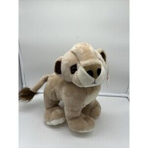 Goffa Light Brown  Lion Cub Plush 11" Stuffed Animal Toy